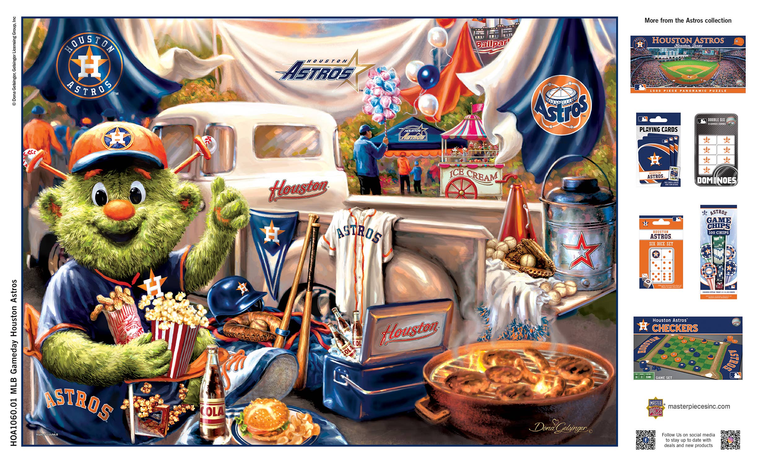 Houston Astros - Gameday 1000 Piece Puzzle