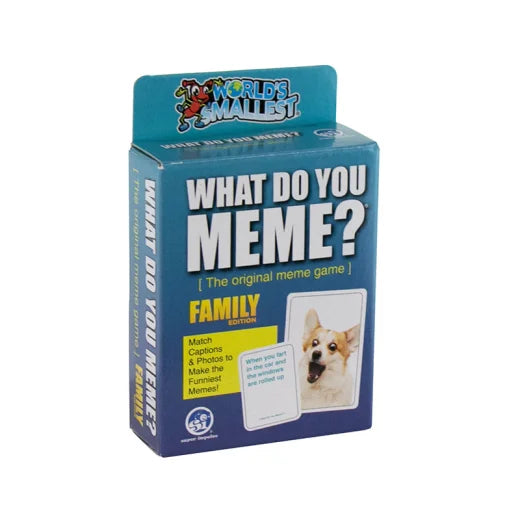 World’s Smallest What Do You Meme? Family Edition Mini Game