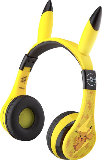 Pokemon Pikachu Bluetooth Headphones - Yellow