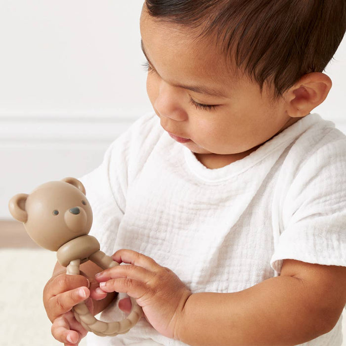 Bear Sweetie Rattle Infant Teether