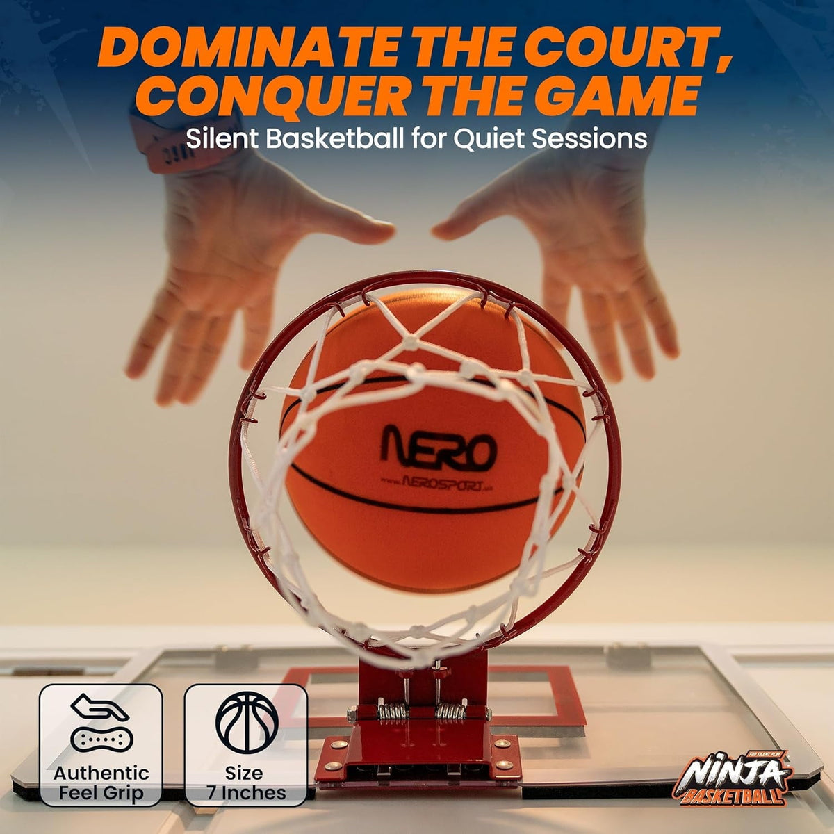 Ninja Silent Basketball Nero 