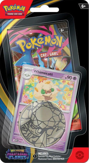 Pokemon Phantasmal Flames Coin Blister Pack - Whimsicott