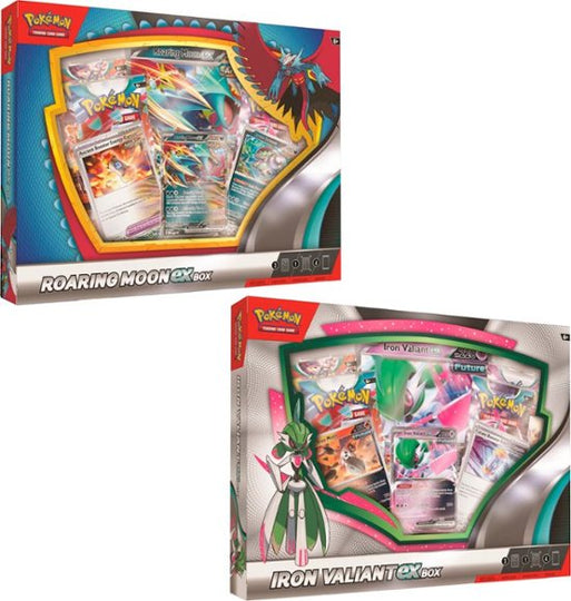 Pokemon Roaring Moon / Iron Valiant ex Box