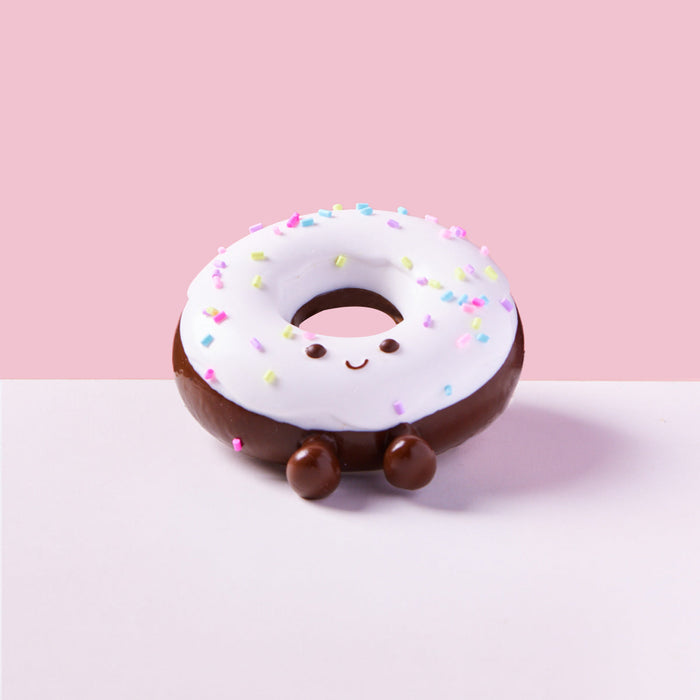 Cute Donut Taba Squishy White
