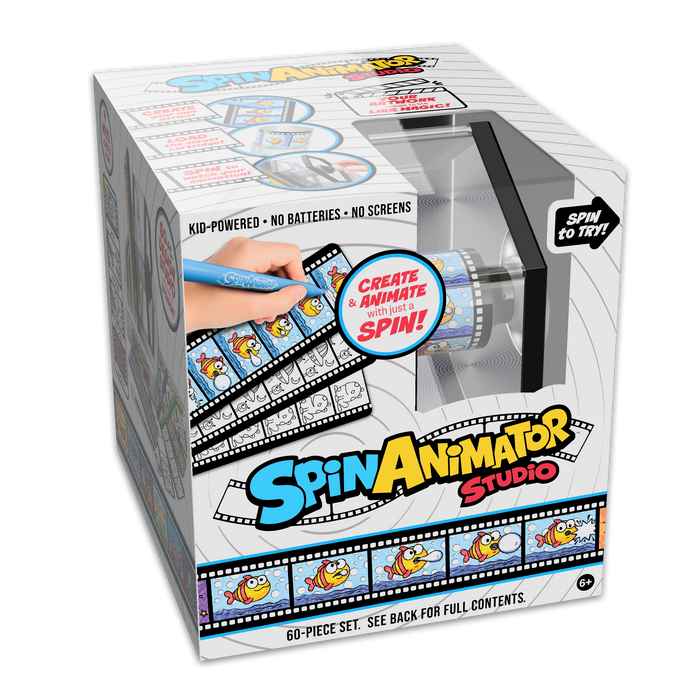 TREE TOWN TOYS Kids SpinAnimator Studio Animation Craft Kit