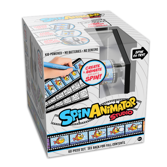 TREE TOWN TOYS Kids SpinAnimator Studio Animation Craft Kit