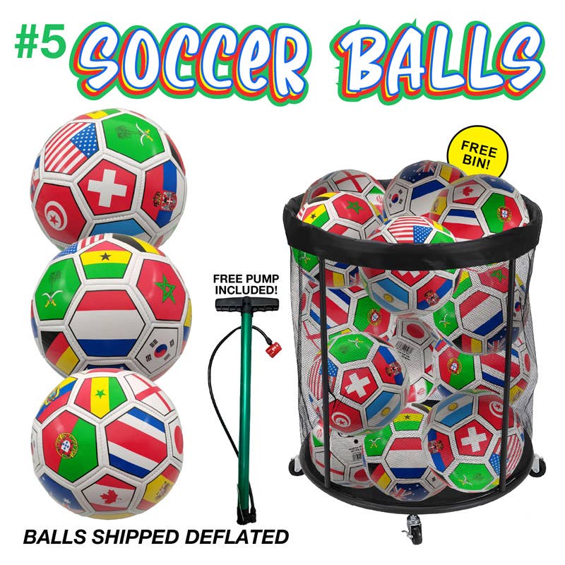 World Flag Soccer Ball