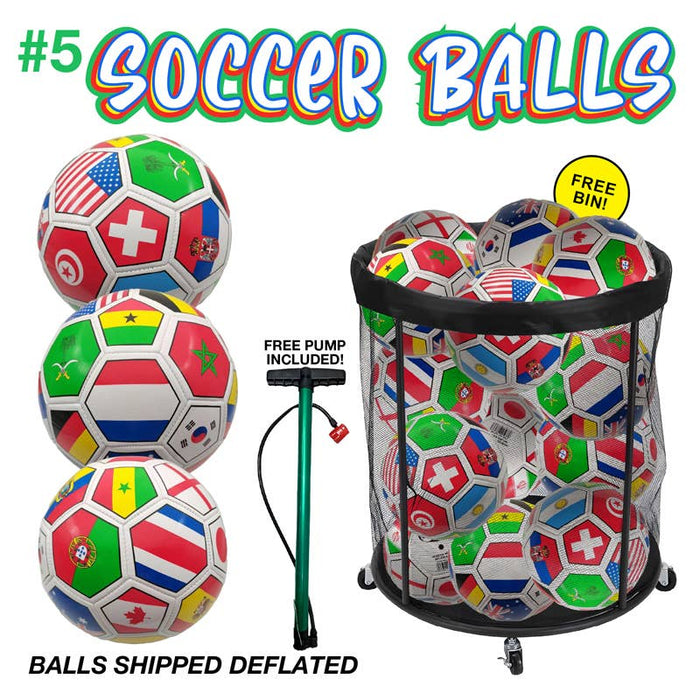 World Flag Soccer Ball