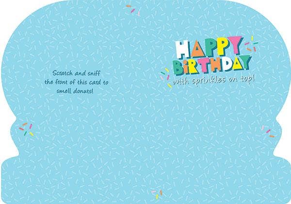Donut Scratch & Sniff Card