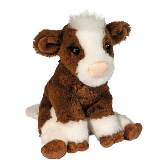 Bessie Brwn Cow Mini Soft Plush