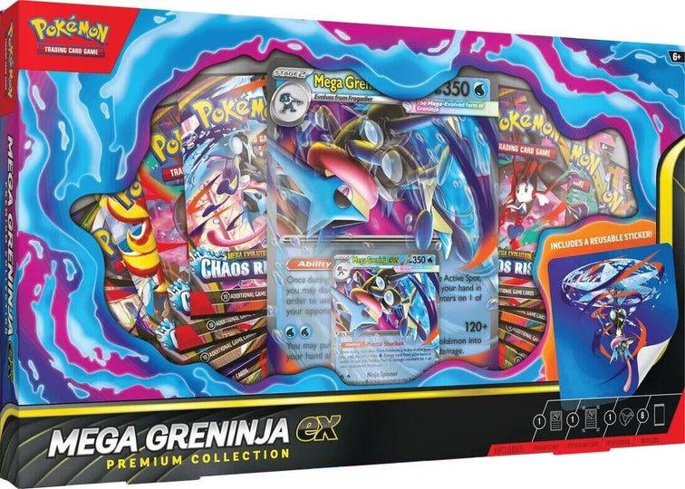 Pokemon Mega Greninja ex Premium Collection Trading Card Set