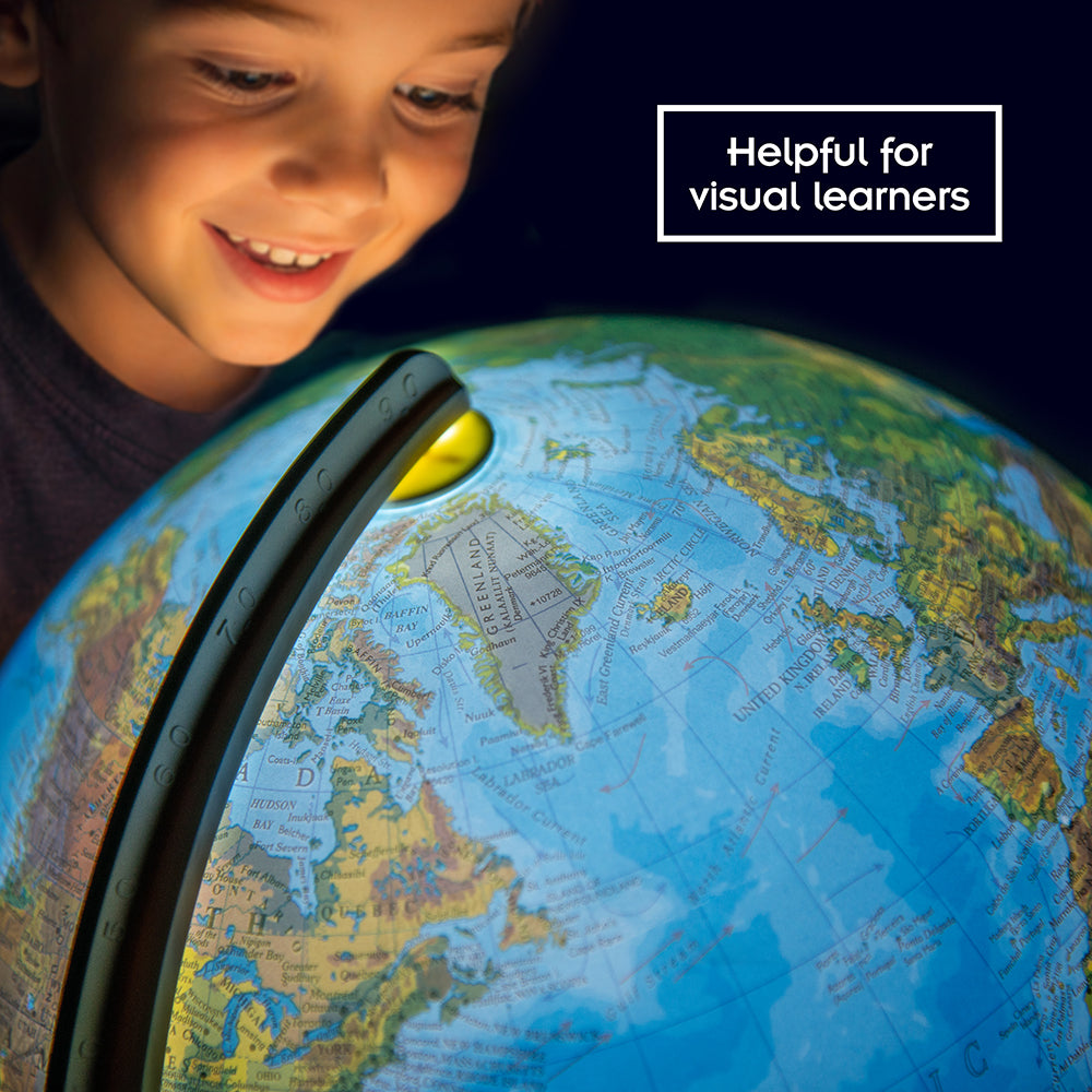 Thames & Kosmos Illuminated Geopolitical Globe