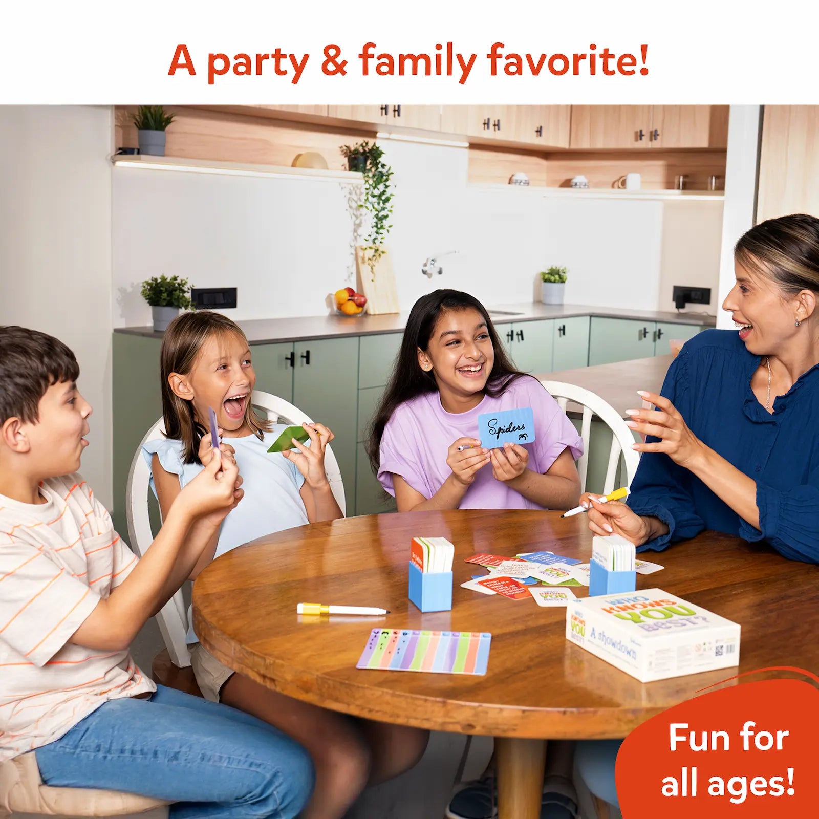Skillmatics Who Knows You Best Family Party Card Game Ages 8+