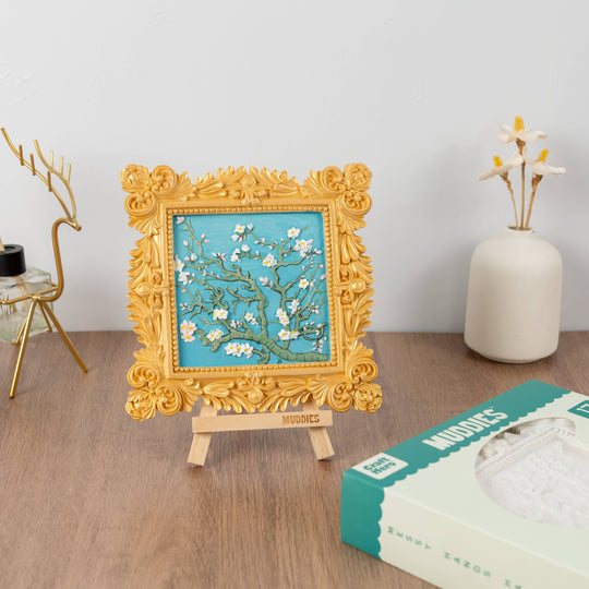 Muddies™ 3D Wall Frame Painting Kit — Almond Blossom