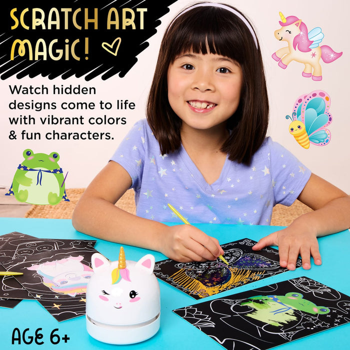 Deluxe Scratch Art Unicorn