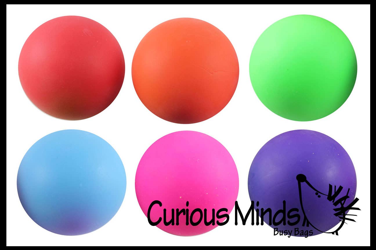 Single large Stretchy Squishy Squeeze Stress Ball - Sensory, Fidget Toy