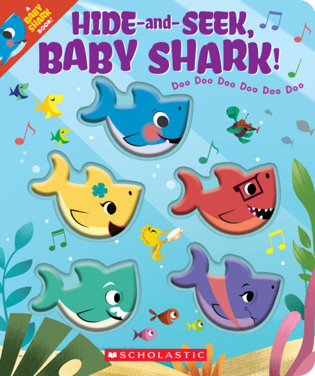 Hide-and-Seek, Baby Shark! Activity Book