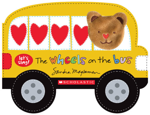 The Wheels on the Bus Sandra Magsamen Finger Puppet Board Book