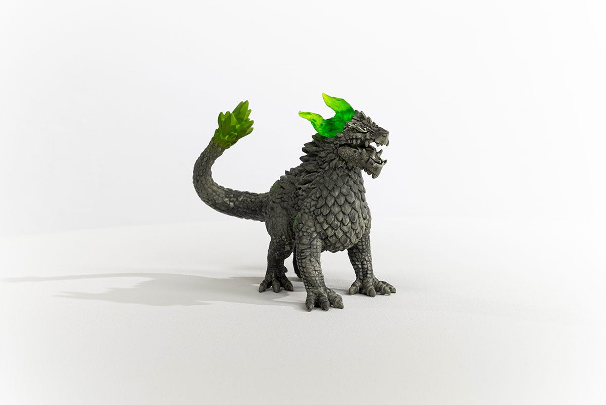 Stone Dragon Figurine