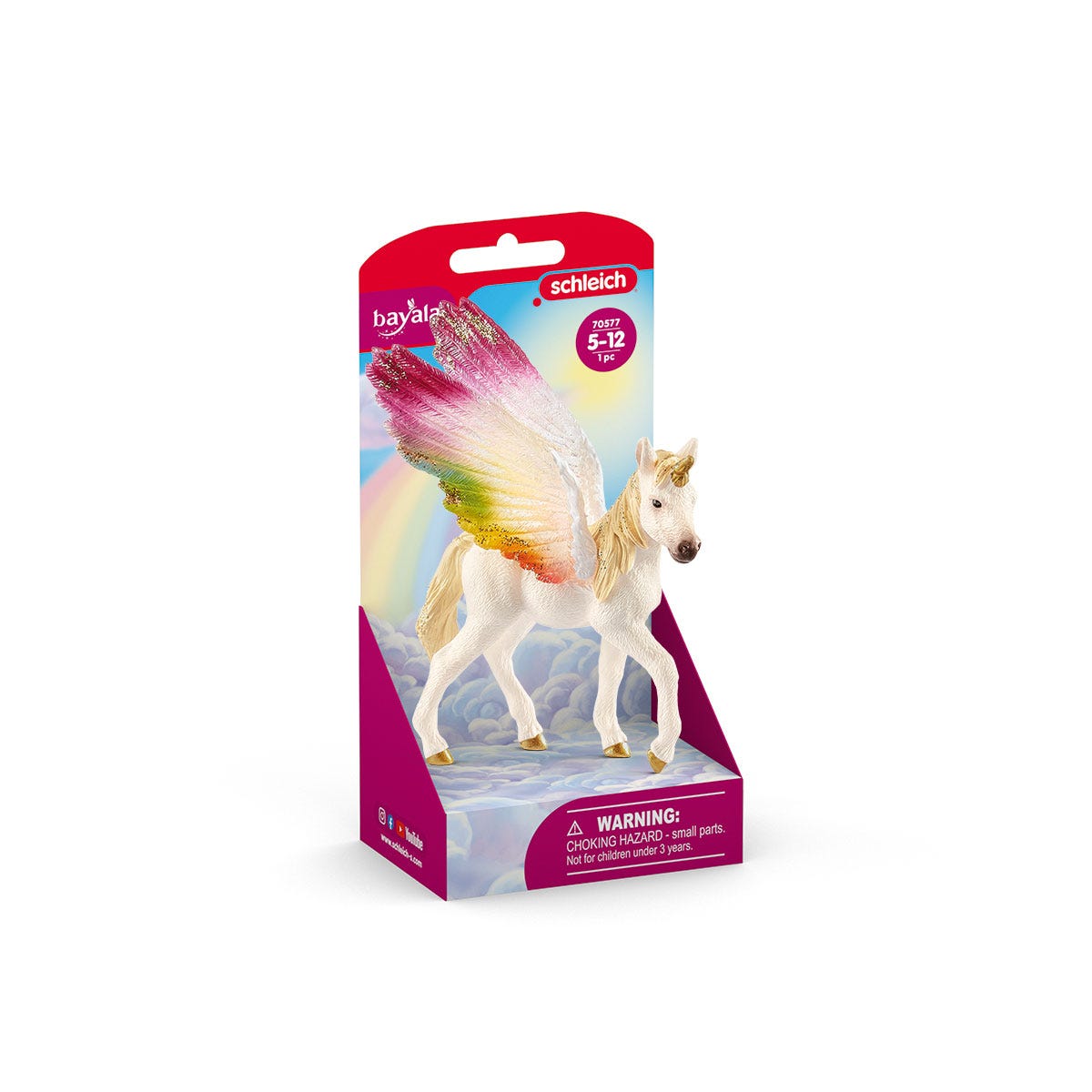 Winged Rainbow Unicorn