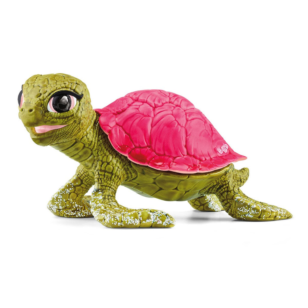 Pink Sapphire Turtle Figurine
