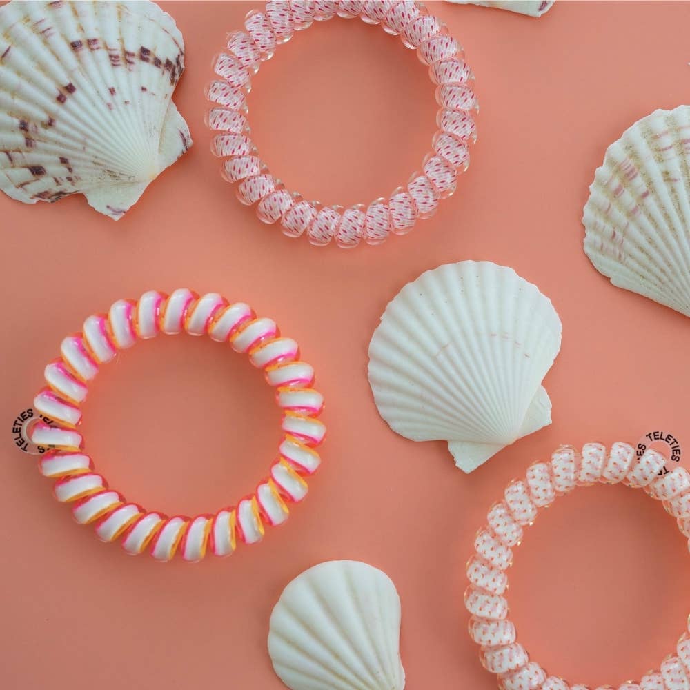 TELETIES Just Keep Swimming Large Hair Ties 3-Pack