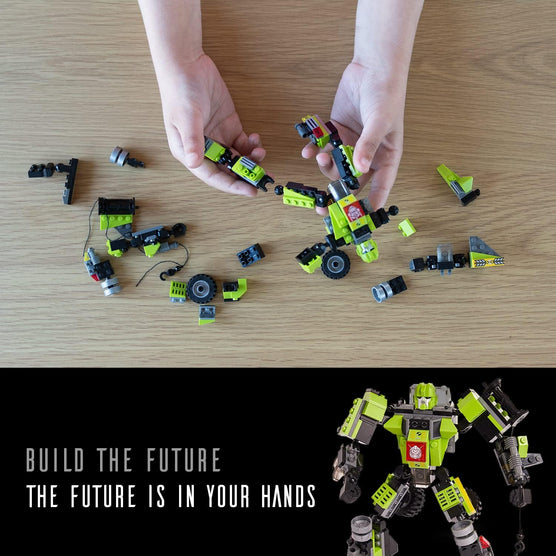 Green Robot STEM Toy 3 In 1 Building Creative Set