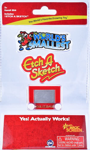 Worlds Smallest Etch A Sketch