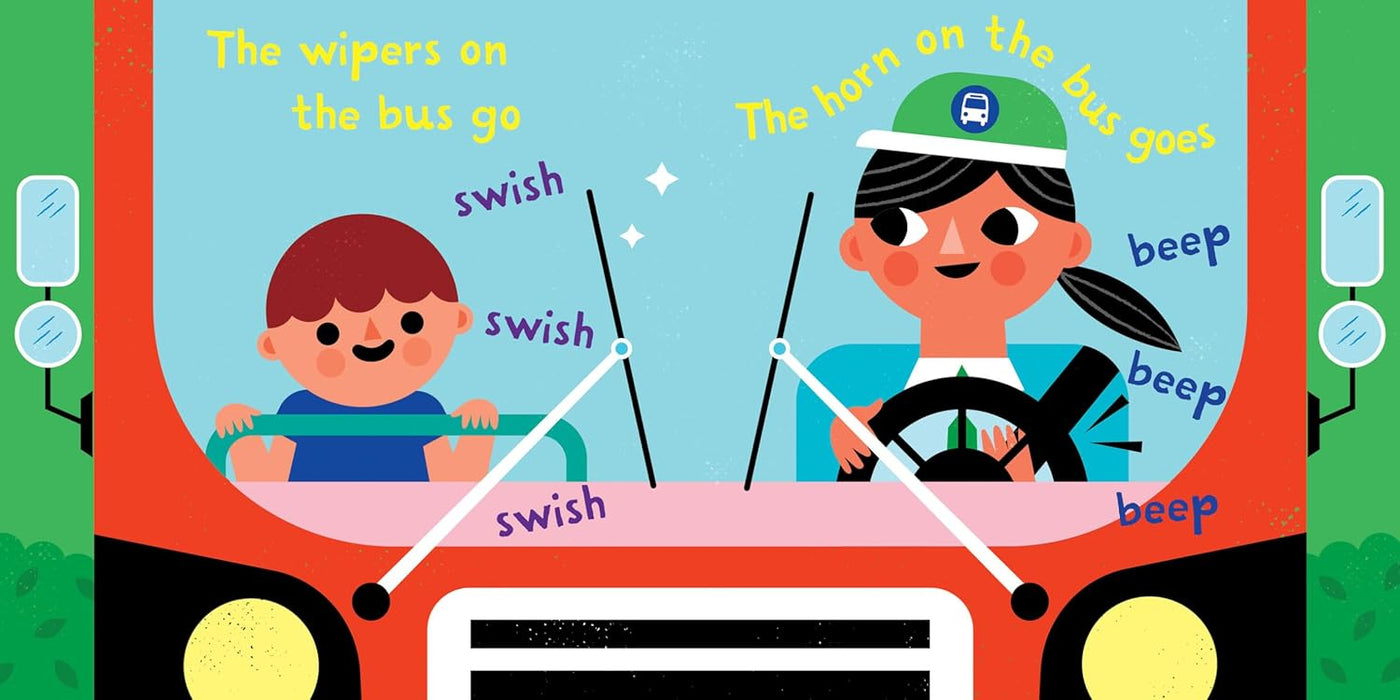 Indestructibles Wheels on the Bus Baby Book: Chew Proof, Rip Proof, Nontoxic, Washable