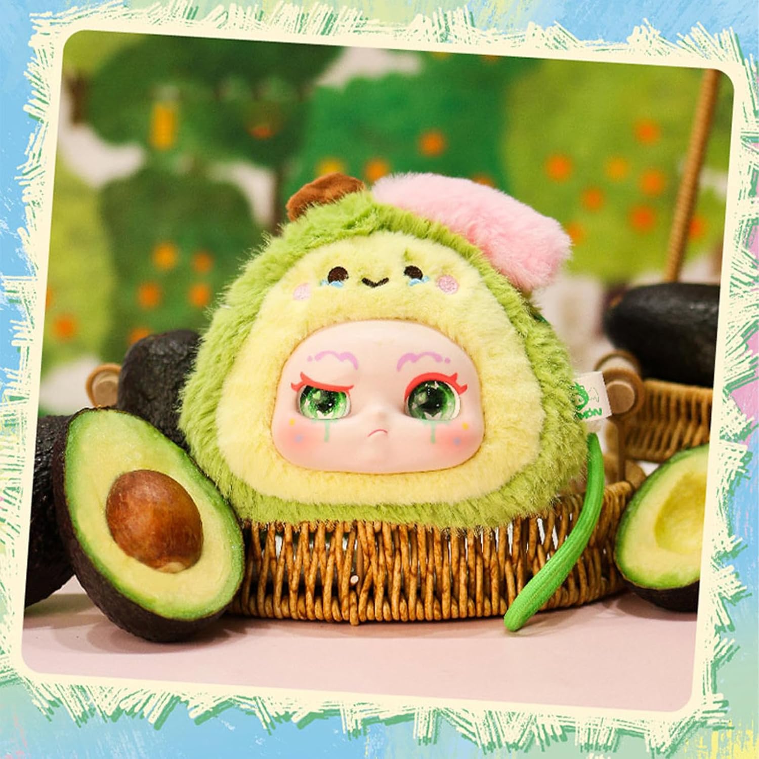 Kimmon Sure Enough It's You Mystery Key Ring Face Doll Box (1 Box)