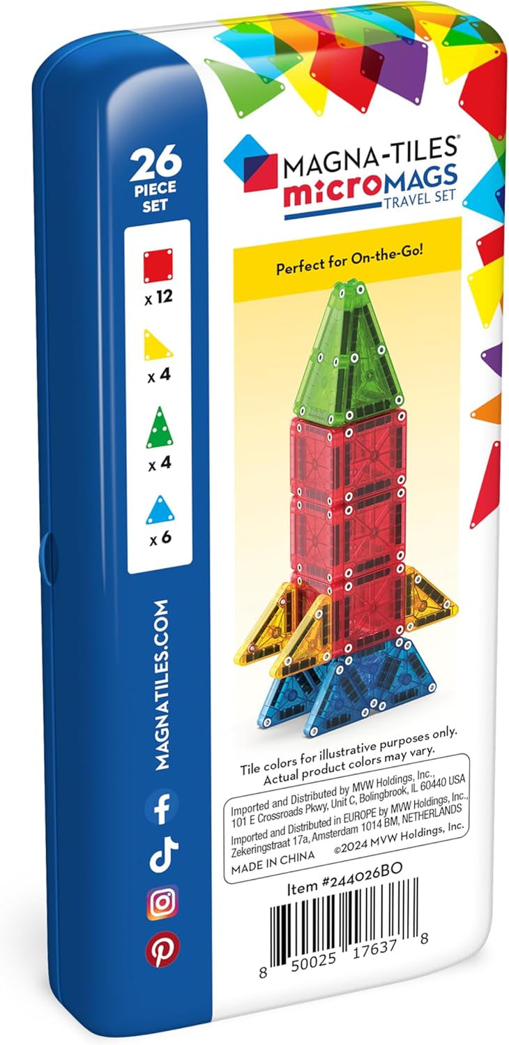 Mini Magna Tiles: Travel Set — Learning Express Gifts