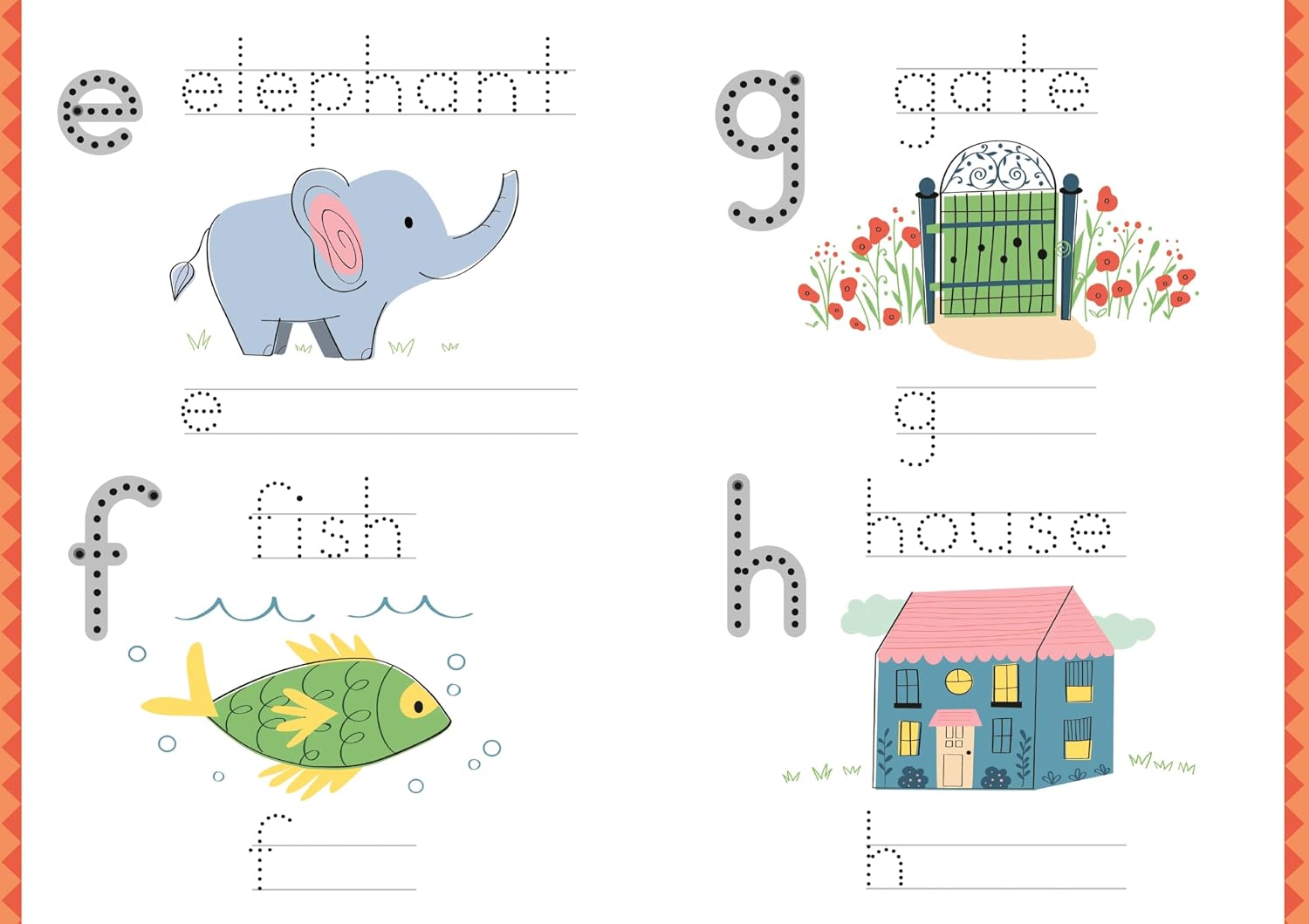 Usborne Little Wipe-Clean Alphabet Activity Book Paperback