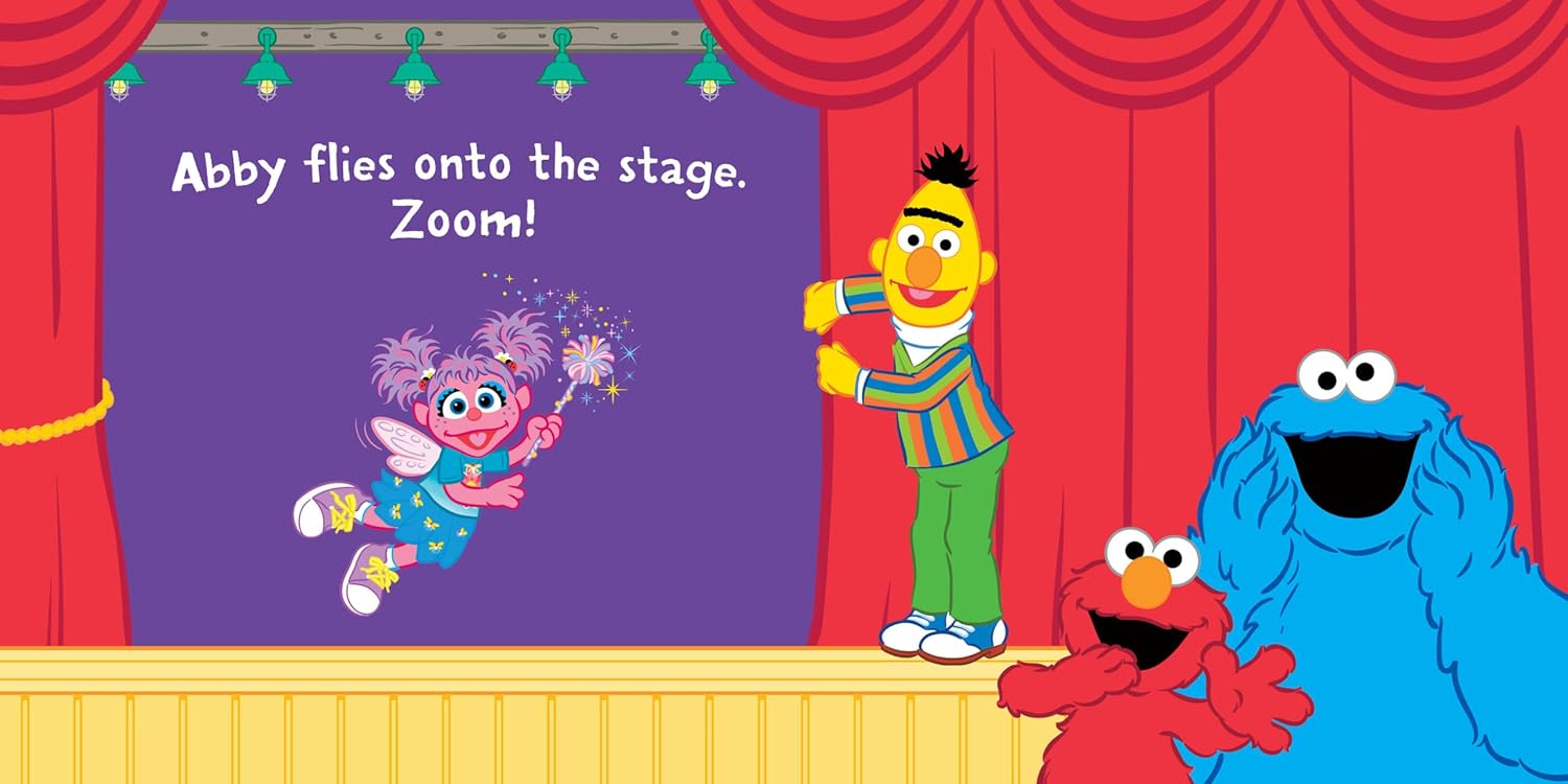 Indestructibles Sesame Street Abby Cadabby Chew Proof Rip Proof Washable Baby Book