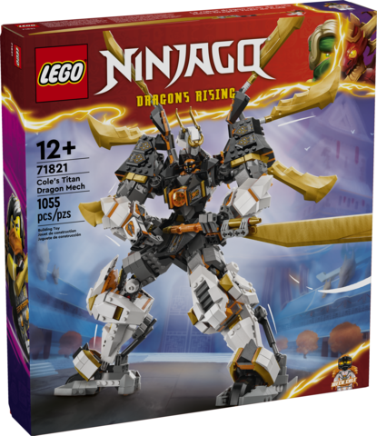 Cole's Titan Dragon Mech Ninjago