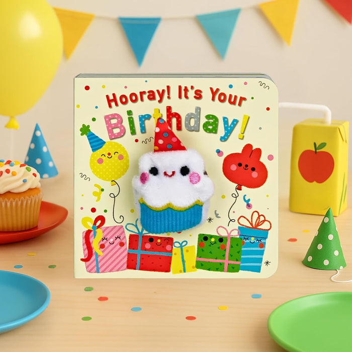 Cottage Door Press Hooray It's Your Birthday! Finger Puppet Board Book