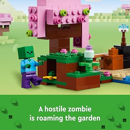 LEGO Minecraft The Cherry Blossom Garden