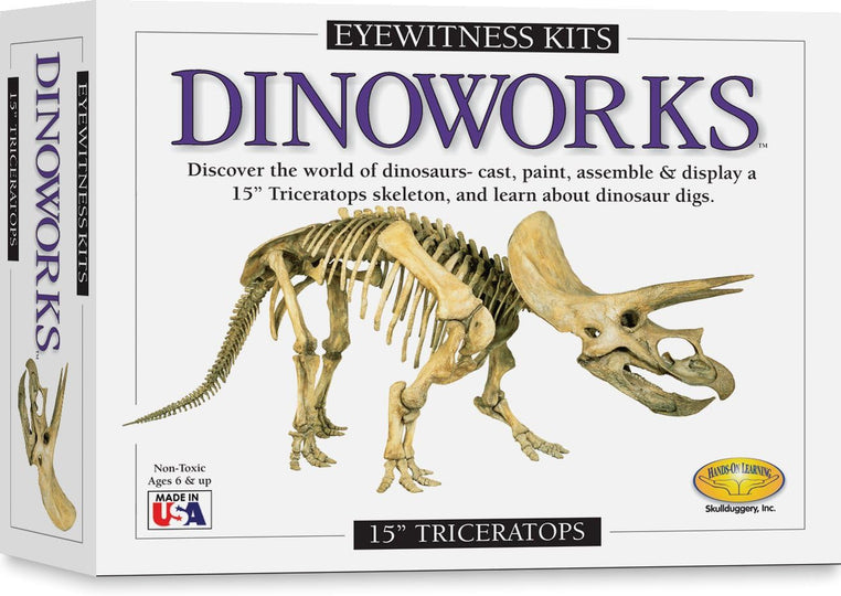 Eyewitness Triceratops Dino Works Casting Kit