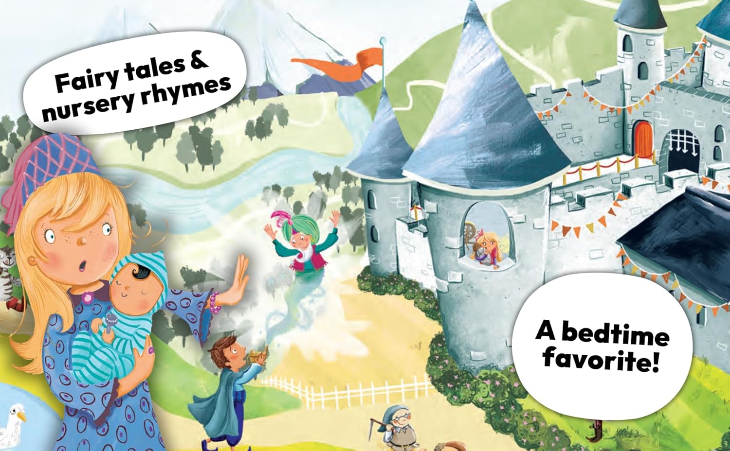 Magical Story Collection for 5-Year-Olds: Classic Fairy Tales & Nursery Rhymes Hardcover