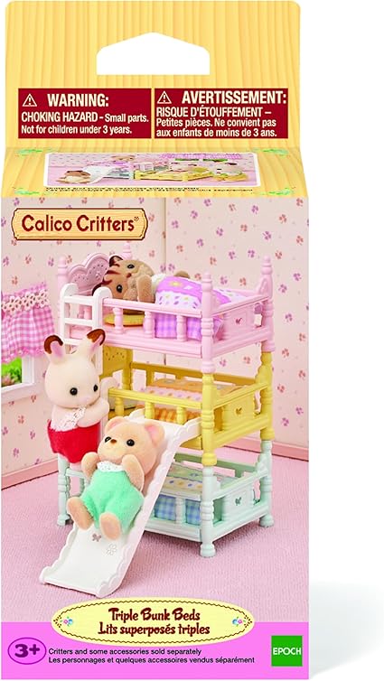 Calico Critters Triple Bunk Beds