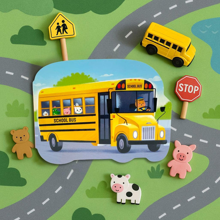 Cottage Door Press How a School Bus Works Shaped Board Book