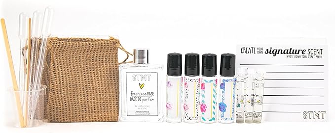STMT DIY Signature Scent Art & Craft Kit: Mix & Make 4 Signature Perfume Scents