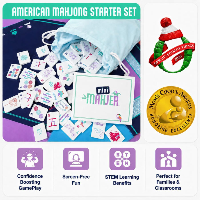 Mini Mahjer American Mahjong Game Set