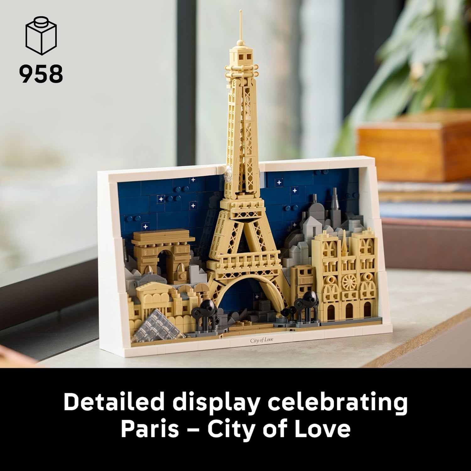 LEGO Architecture Paris City of Love Skyline Decor Set 21064