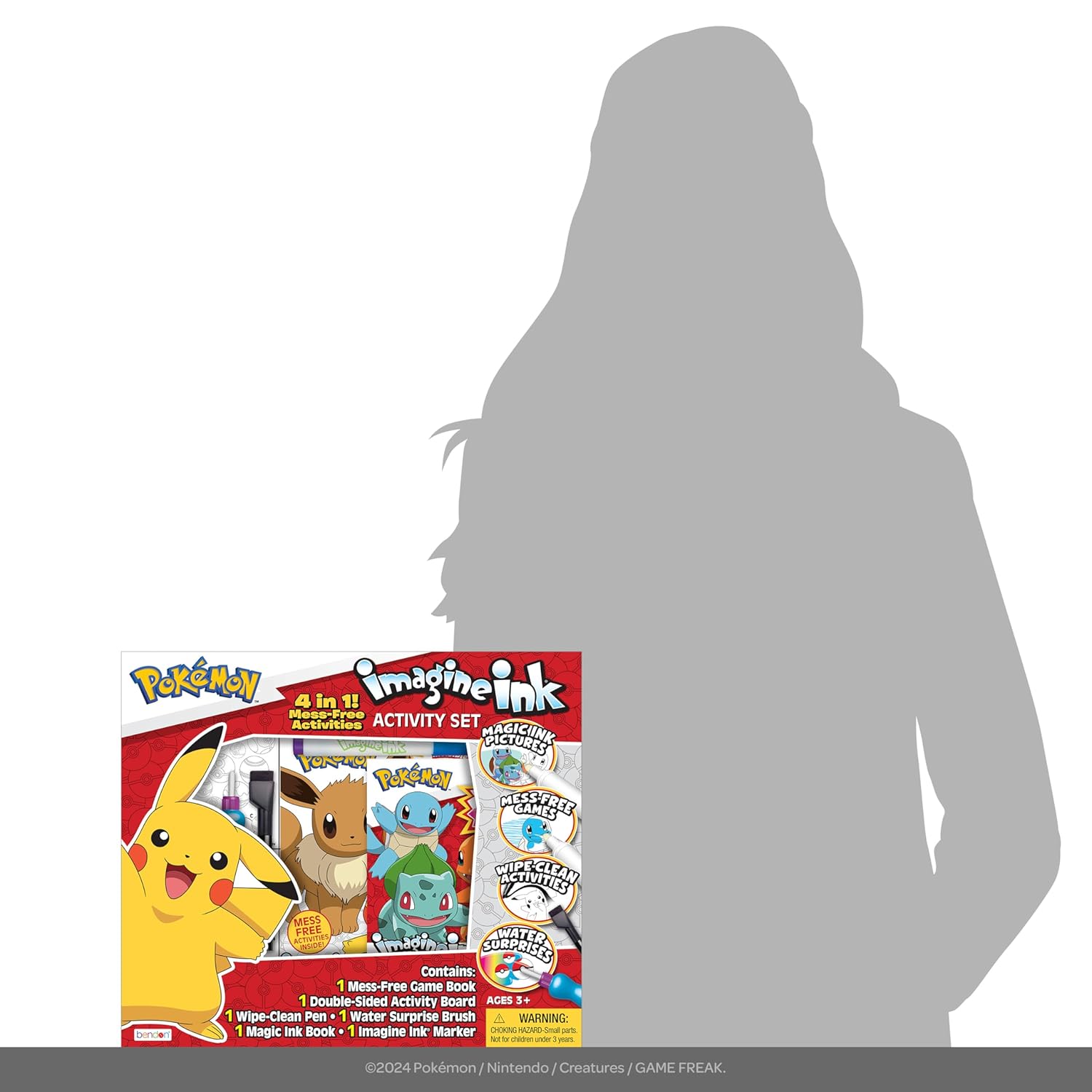 Pokemon Imagine Ink 4-in-1 Activity Set