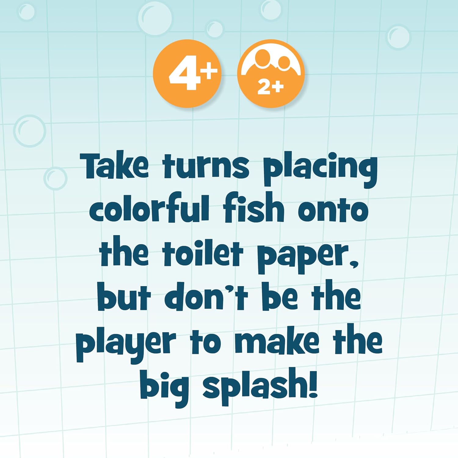 PlayMonster Don't Flush The Fish Balancing Game for Kids