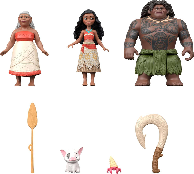 Mattel Disney Moana Character Small Dolls Playset