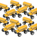 Rhode Island Novelty School Bus Big Wheel Monster Truck 5in Die-cast Toy