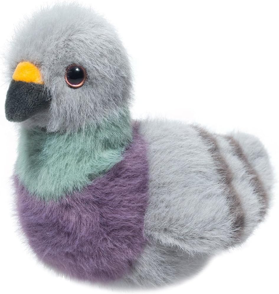 Douglas Parker Pigeon Stuffed Animal Soft Plush 7-Inch