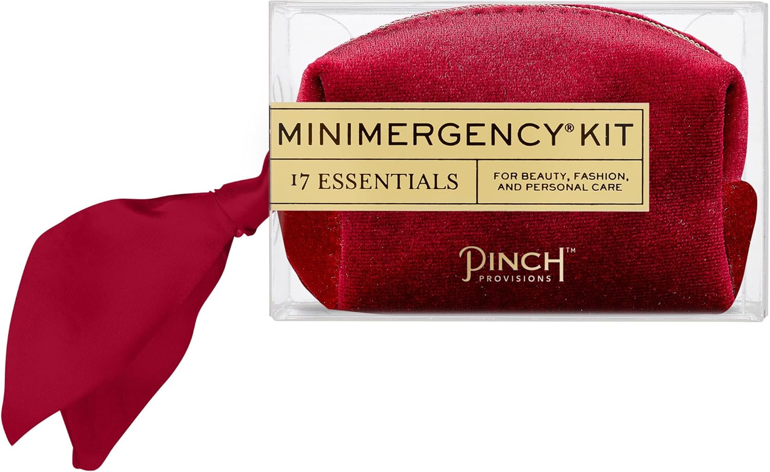 Pinch Provisions Blue Glitter Minimergency Kit 17 Piece Essential Set