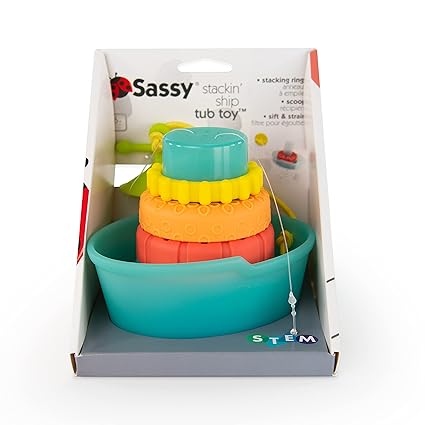 Stackin Ship Tub Toy